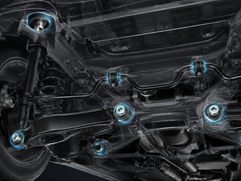 Worn Suspension Bushings - Improve Ride Comfort and Stability